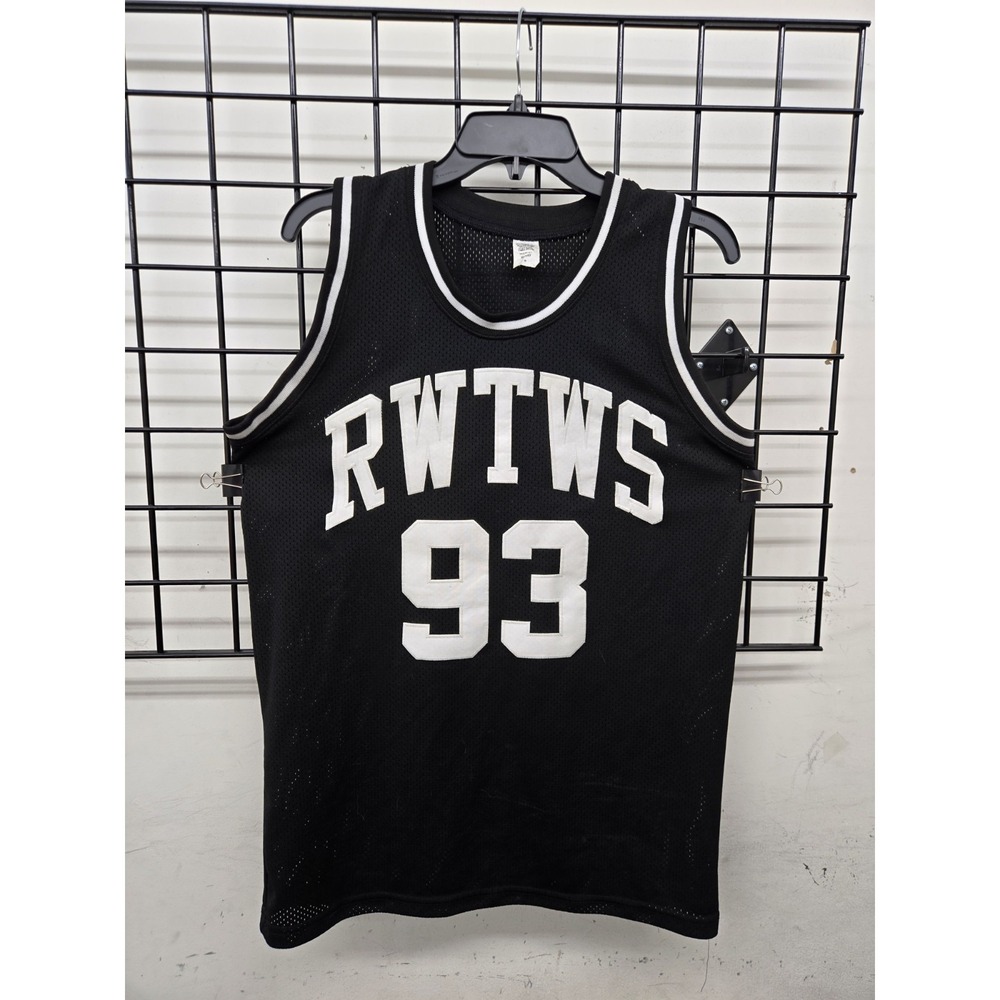 Pre-Owned RWTWS No 93‎ Basketball Jersey In Black, Size Small